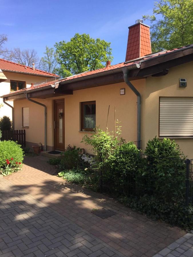 Ruhiges Ferienhaus Wandlitz Exteriör bild