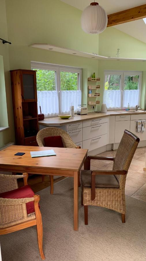 Ruhiges Ferienhaus Wandlitz Exteriör bild